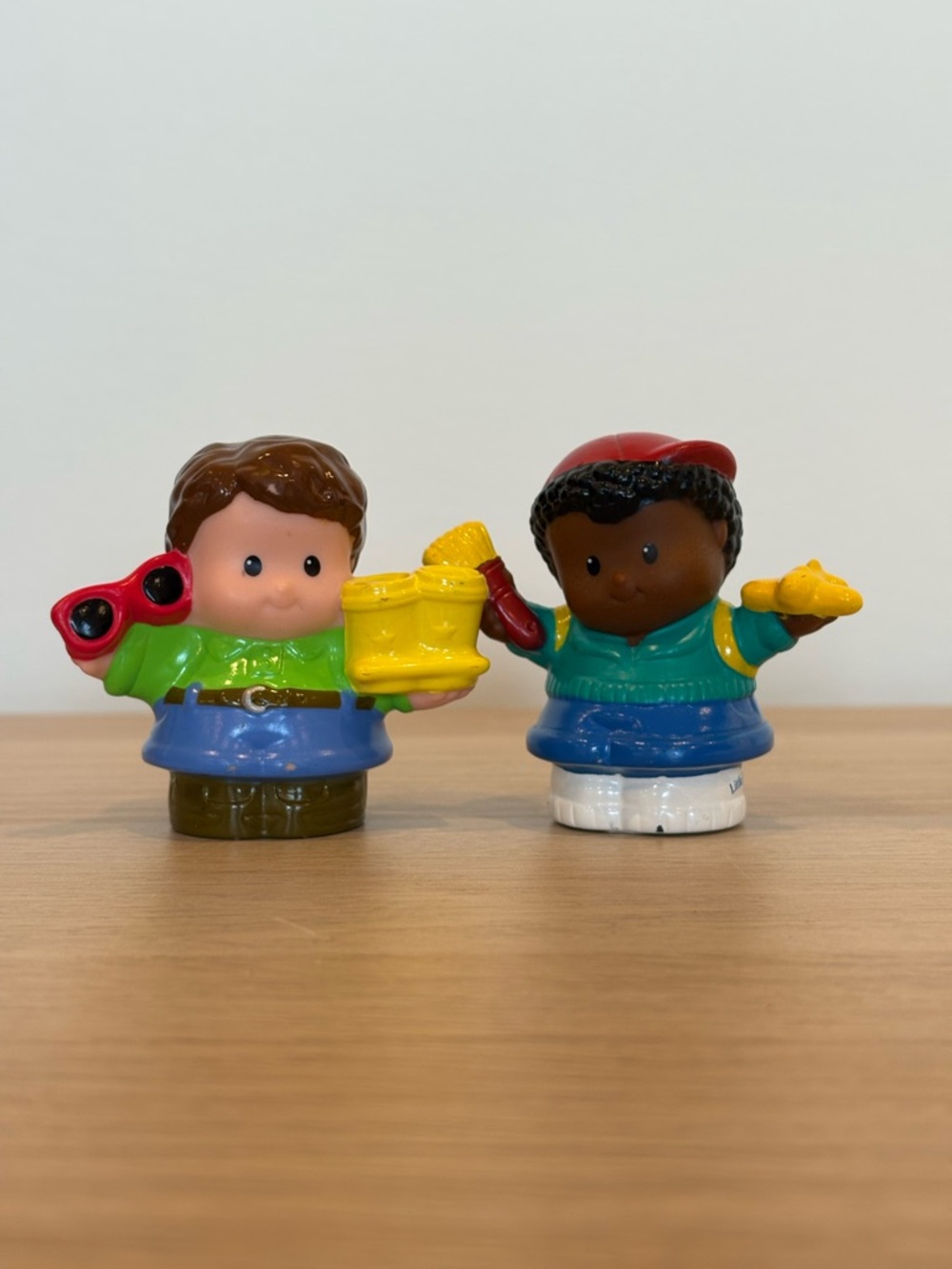 Fisher-Price Little People VINTAGE Style Lot of 2 Figures